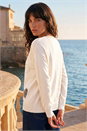Ivory  Animal Heart Print Embellished Knit Jumper, Image 3 of 4