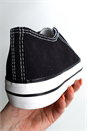 Black Canvas Pump Trainers, Image 4 of 4