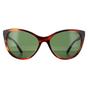 Brown Cat Eye Shiny Striped Havana Bottle Green RL8186, Image 1 of 4
