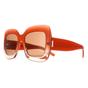 Brown Hugo Boss Brown Square Brick Brown Brown  BOSS 1385/S, Image 2 of 4