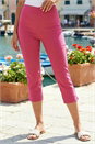 Fuchsia Pink Cropped Stretch Trouser, Image 2 of 4