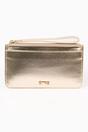 Gold Metallic Passport Holder Clutch Wallet, Image 1 of 2