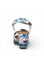 Blue Womens Durable Wedge Sandals-FACYO-75, Image 6 of 7
