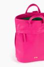Fuchsia Top Handle Faux Leather Backpack, Image 5 of 5