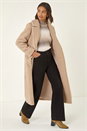 Stone Borg Single Breasted Coat, Image 2 of 6