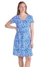 Blue Essentials Lora Stripe Skater Dress, Image 1 of 3
