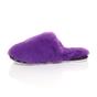 Purple AJVANI Purple Fluffy Mule Slippers, Image 3 of 5