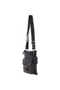 Black Vintage Small Leather Shoulder Bag, Image 3 of 4