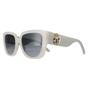 White Marc Jacobs White Rectangle Ivory Dark Grey Gradient MARC 687/S, Image 2 of 4