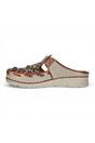 Beige Womens Cushioned Wedge Sandals-DORRY-01, Image 5 of 7