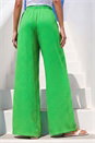 Green Air Flow Palazzo Trouser, Image 3 of 4
