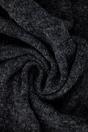 Dark Grey Plain Wool Blend Winter Scarf, Image 4 of 4