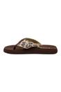 Tan Adios Leopard Print Flip Flops, Image 2 of 5