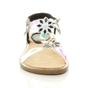 Black AJVANI Black Transparent Slingback Strappy Sandals, Image 5 of 5