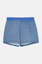 Blue "Boom Bloom!" Bamboo Short Pyjama Set, Image 6 of 6