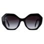 Black Prada Black Round Black Grey Gradient PR16WS, Image 1 of 6