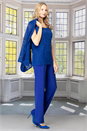Royal Blue Julianna Vest Top, Image 2 of 2