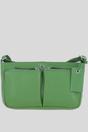 Green 'Iverness' Real Leather Crossbody Bag, Image 1 of 5