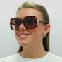 Brown Burberry Brown Square Light Havana Brown Gradient BE4363, Image 6 of 6