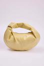 Yellow Oval Knot-Handle Mini Shoulder Bag, Image 1 of 3