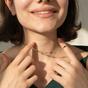 Gold 18ct Gold Plated Blue Multi Gemstone Crystal Necklace, Image 2 of 4