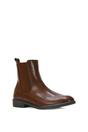 Brown XY LONDON Brown 'Nala' Chelsea Flatform Ankle Boots Pull On, Image 2 of 7