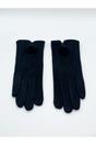 Black Gloves With Pom Pom, Image 2 of 5