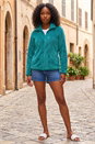 Jade Soft Sherpa Fleece Jacket, Image 2 of 4