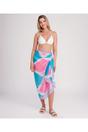 Turqouise Miami - Pink Diamond Beach Sarong, Image 1 of 4