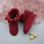 Bordeaux AJVANI Bordeaux Faux Fur Lined Ankle Boots Slippers, Image 4 of 6