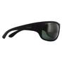 Black Sport Wrap Black Green Polarized Sunglasses, Image 4 of 4