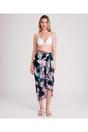 Navy Modena - Dark and Pink Beach Sarong, Image 1 of 3