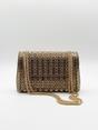 Gold Gold Embellished Shoulder Bag, Image 4 of 6