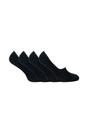 Black 4 Pack Bamboo No Show Invisible Socks for Wo, Image 1 of 4