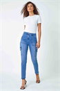 Denim Cotton Blend Cargo Stretch Jegging, Image 2 of 5