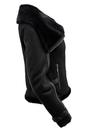 Black Merino Sheepskin Aviator Leather Jacket, Image 3 of 6