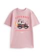 Pink Bluey Lets Race T-Shirt, Image 1 of 4