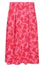 Red Waterfront Midi Skirt, Image 1 of 3