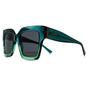 Blue Jimmy Choo Blue Square Blue Green Grey EDNA/S, Image 2 of 3