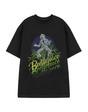 Black Beetlejuice Logo Fade T-Shirt, Image 1 of 6