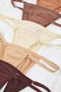 Multi WOVCOR Multi 5 Pack Ribbed Adjustable Strap Thong Briefs Set, Image 2 of 3