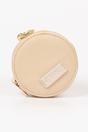 Cream Etre Cream Plain Round Coin Purse, Image 1 of 3