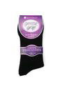 Black 6 Pairs Non Elastic Socks, Image 2 of 5