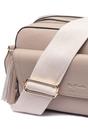 Taupe Cross Body Front Pocket Camera Bag, Image 2 of 2