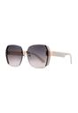 Beige AVANT-GARDE PARIS Beige Bold Square Sunglasses, Image 1 of 5