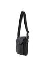 Dark Grey 'Tramonto' Vintage Woven Leather Crossbody Bag, Image 3 of 4
