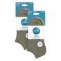Cream 6 Pack Trainer Ankle Socks, Image 3 of 3