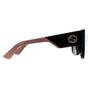Black Gucci Black Square Black with Nude Pink Brown GG1663S, Image 4 of 4