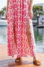 PINK Aztec Bardot Dress, Image 4 of 4