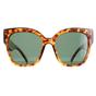 Brown Montana Round Black Grey Sunglasses, Image 1 of 4